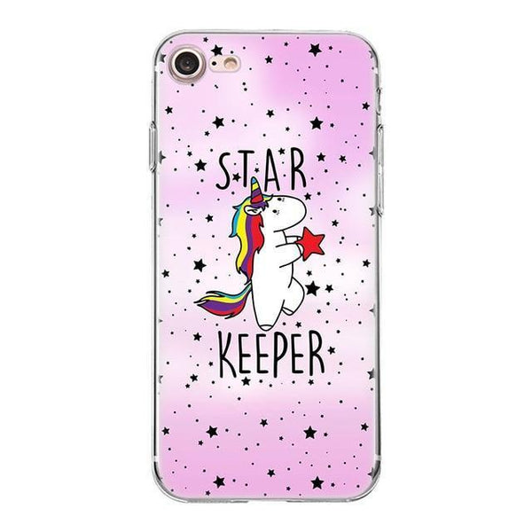 Star Keeper Unicorn iPhone Case